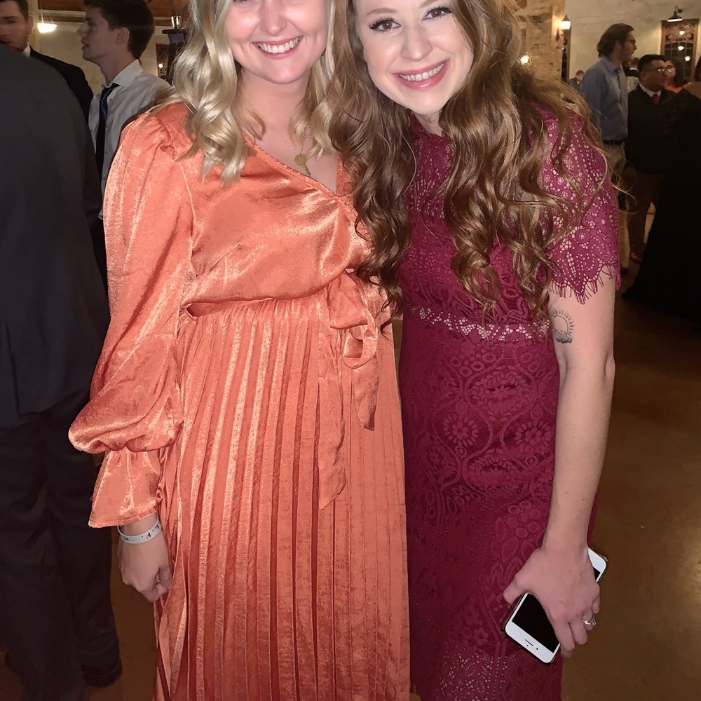 Orange Maxi Dress